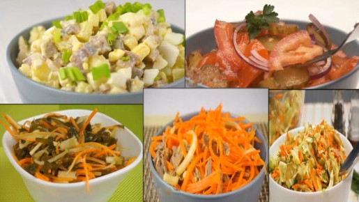 Легкие салаты для быстрого ужина: 5 простых рецептов