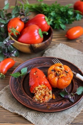 Нежный фаршированный перец без мяса: легкий и вкусный рецепт