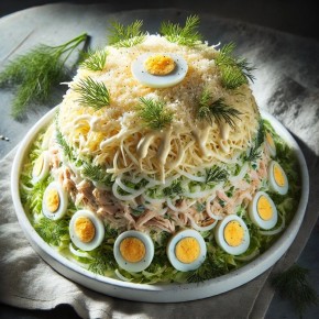 Салат, который собирает восторженные отзывы: удивительная «Лебединая нежность»