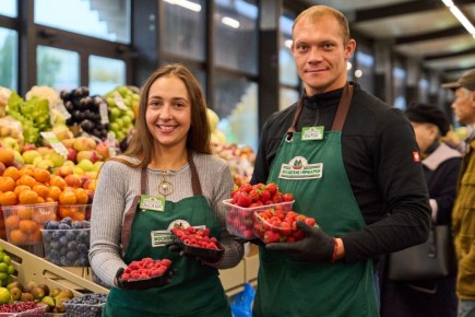 Ягоды ремонтантных сортов украсили московские ярмарки