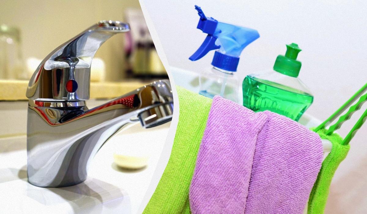 Эффективный способ очистки кранов с помощью двух простых ингредиентов