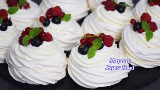 Пирожное Павлова: легкость и воздушность в каждом кусочке