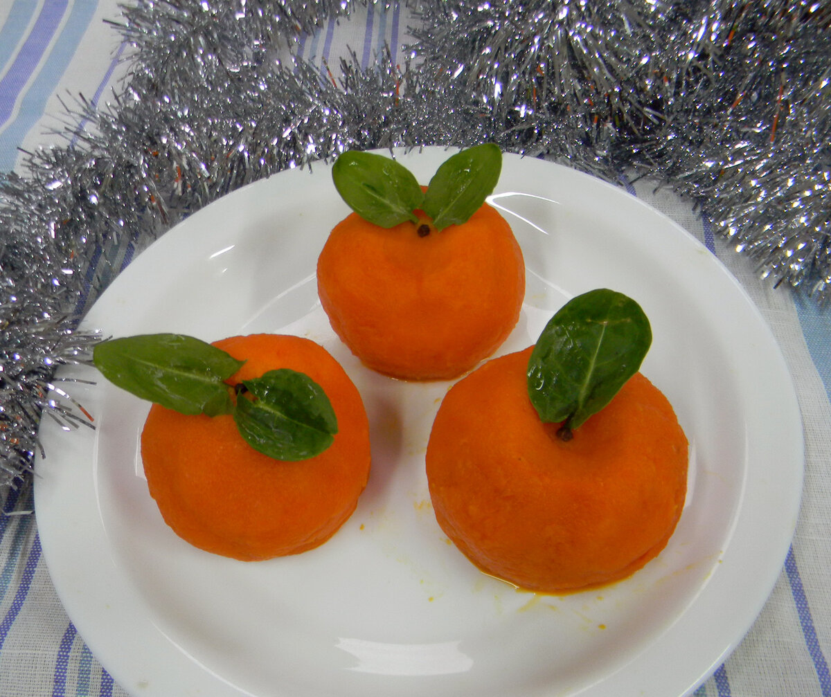 Салат «Мандарин» — нарядное угощение к празднику