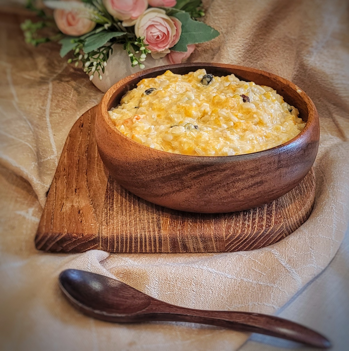 Нежная тыквенная рисовая каша без молока для уютного завтрака