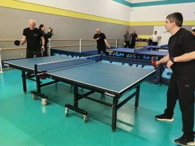 В Республике Адыгея состоялся торжественный турнир по настольному теннису, посвященный 90-летию образования Госавтоинспекции