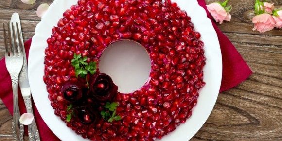 Гранатовый браслет: как удивить гостей на новогоднем столе