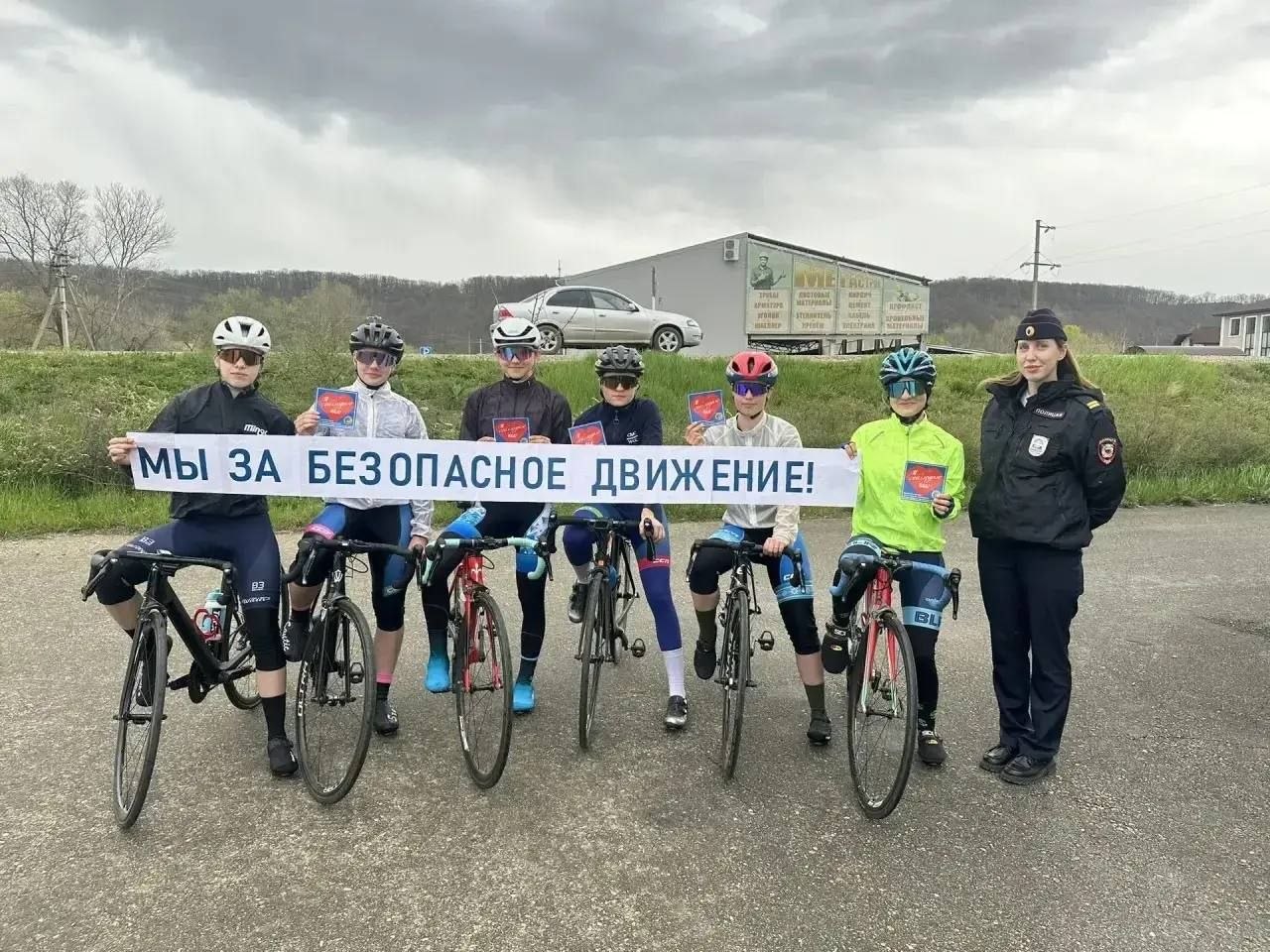 В Майкопском районе госавтоинспекторы провели встречу с юными спортсменами