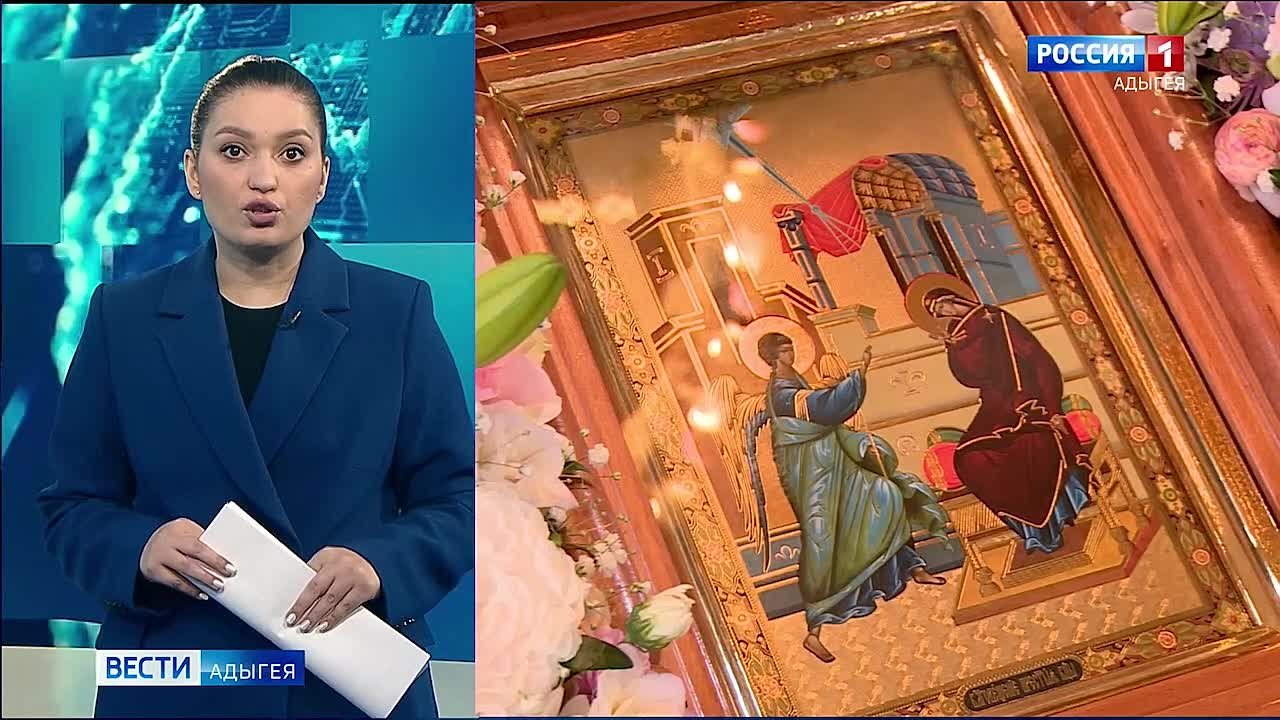 Православные верующие отмечают Благовещение Пресвятой Богородицы