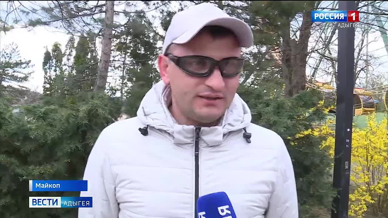 Городской парк культуры и отдыха заметно преобразился к весне