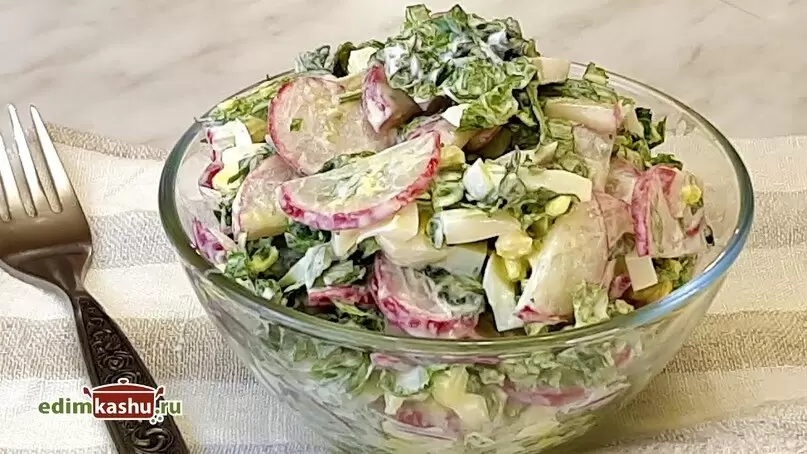 Салат из редиса с яйцами: весеннее вдохновение для вашего стола