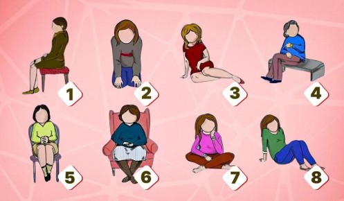 Как ваша поза при сидении раскрывает секреты вашей личности