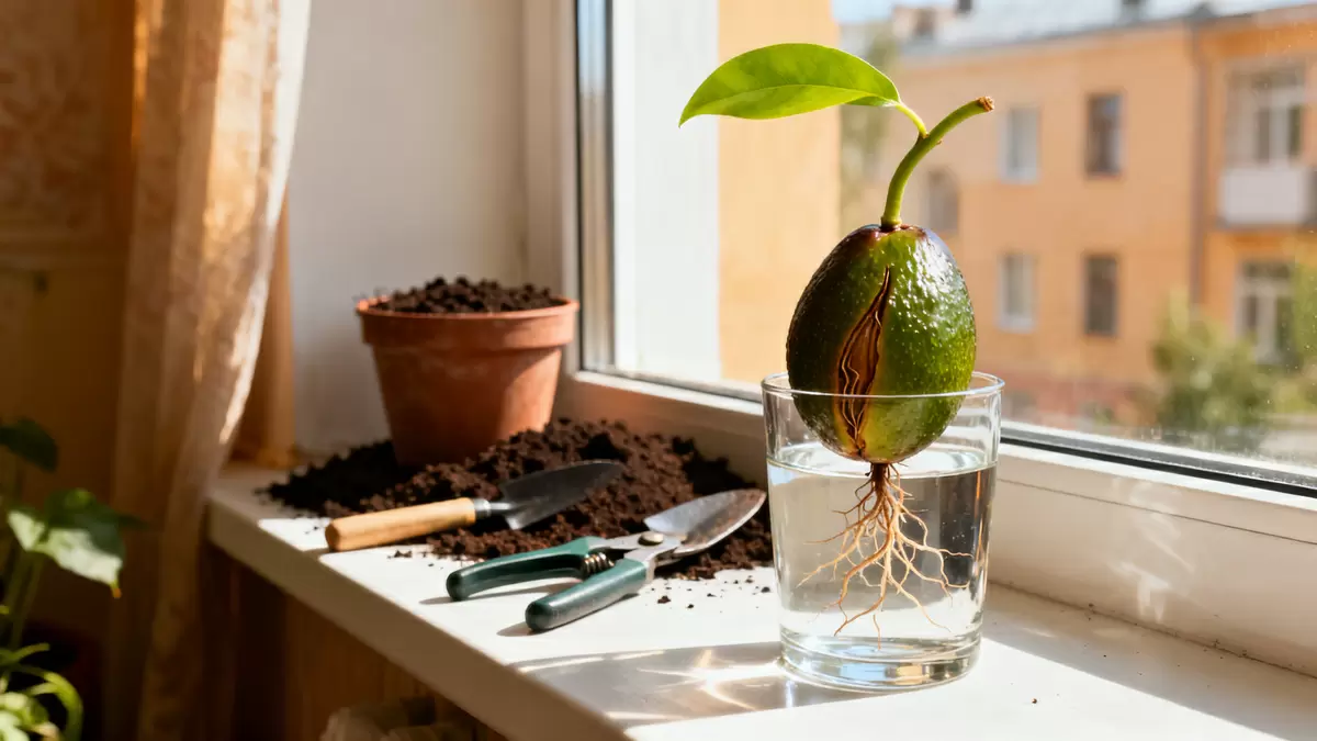 Как вырастить авокадо на подоконнике: шаги к успеху
