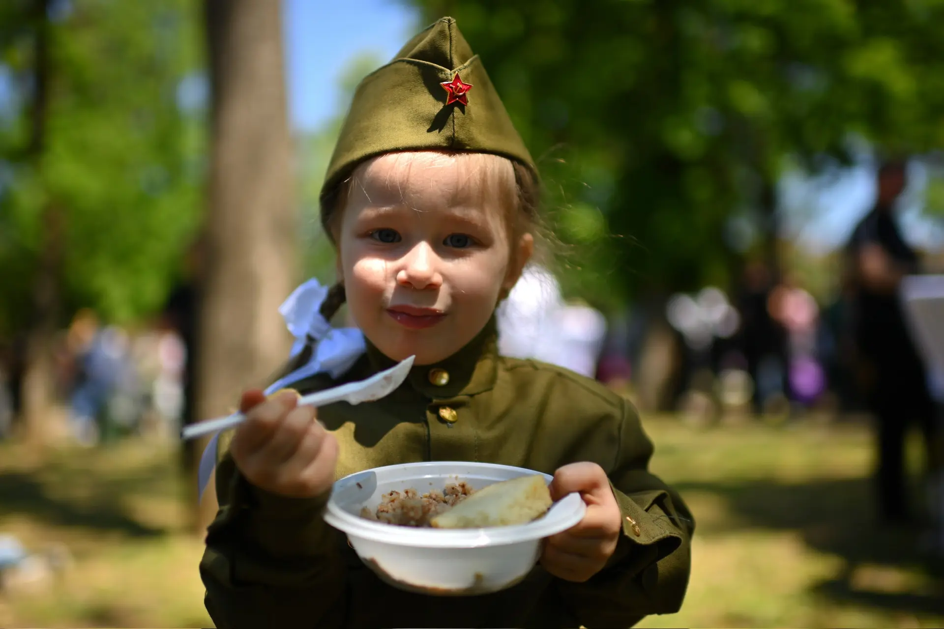 Мурат Кумпилов: В городском парке Майкопа по традиции развернулась полевая кухня