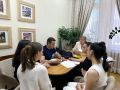 Члены Молодежного совета при Министерстве культуры РА приняли участие в вебинаре по воспитательной работе