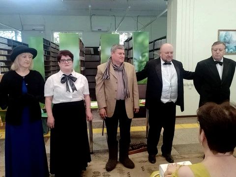 17 июня 2026 года в Адыгейской республиканской специальной библиотеке для слепых инклюзивная театральная студия «Отражение» представила премьеру одноактной пьесы-шутки Антона Павловича Чехова «Юбилей» 17 июня 2026 года в Адыгейской республиканской специальной библиотеке для слепых инклюзивная театральная студия «Отражение» представила премьеру одноактной пьесы-шутки Антона Павловича Чехова «Юбилей»