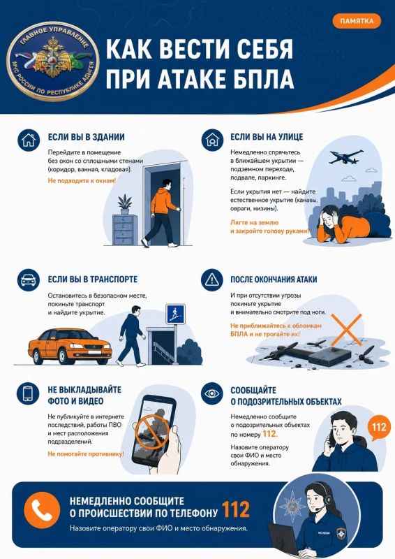 ВНИМАНИЕ! УГРОЗА АТАКИ БПЛА