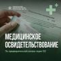 Медицинское освидетельствование — по предварительной записи