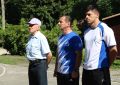 В Адыгее полицейские и общественники провели «Зарядку со стражем порядка» в детском оздоровительном лагере «Лань»