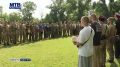 Юные казаки Майкопского отдела Кубанского казачьего войска соревновались в знании военного дела и командном взаимодействии