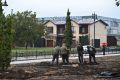 В Майкопе началось озеленение территории у Свято-Успенского собора