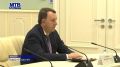 Глава Адыгеи Мурат Кумпилов заслушал информацию председателя регионального Центризбиркома Нурбия Самогова об итогах голосования, проходивших в республике с 18-го по 20-е сентября