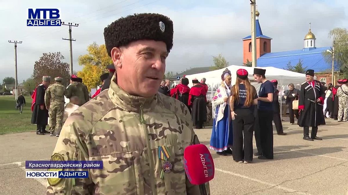 День кубанского казачества отметили в селе Белом Красногвардейского района