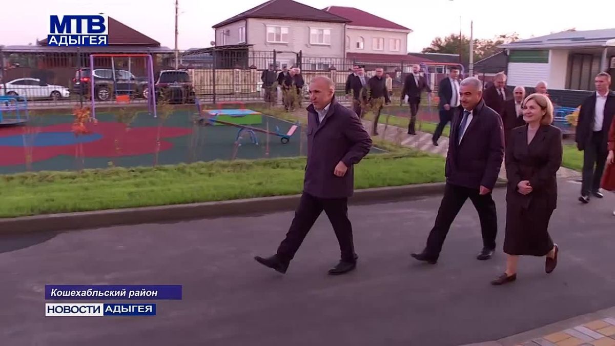 Глава Адыгеи совершил рабочий визит в Кошехабльский район