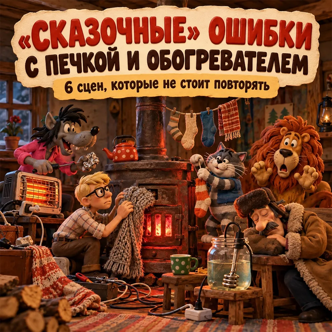 Кажется, наши любимые герои из советских фильмов и мультиков знали толк в «безопасности» — точнее, в том, как ее эпично нарушить
